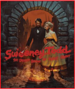 services available for SWEENEY TODD Assistive Listening Infrared 2.3 MHz Induction Loop Personal Captioning I-Caption GalaPro Audio Description D-Scriptive GalaPro Click here to reserve your device.