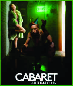 services available for CABARET -Assistive Listening Infrared 2.3 MHz -Personal Captioning ** Pending ** Audio Description ** Pending ** Click here to reserve your device.